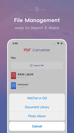 PDF Converter-Editor&Reader screenshot 4