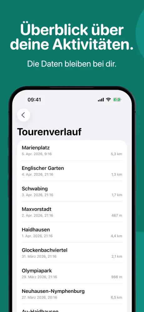 &Uuml;ber Umwege - Stadt erkunden 城市绕行探索应用截图