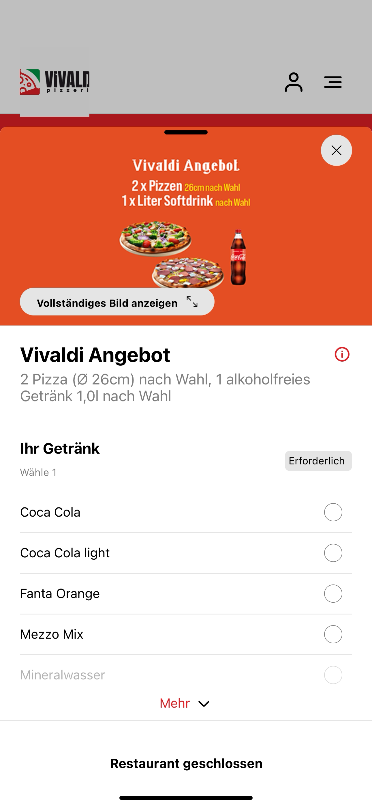 Vivaldi Pizza Service