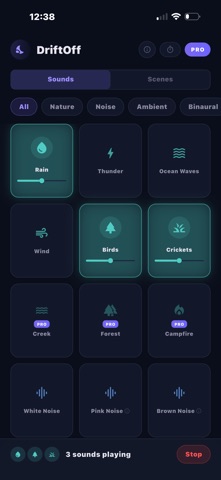 DriftOff — Sleep Sounds Screenshot 6 of 6