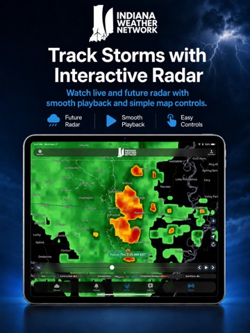 Indiana Weather Network iPad screenshot 3