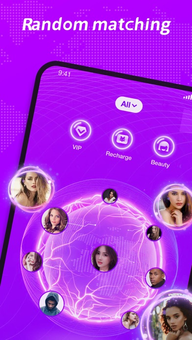 ChatU Live iPhone screenshot 2 - Social Networking app