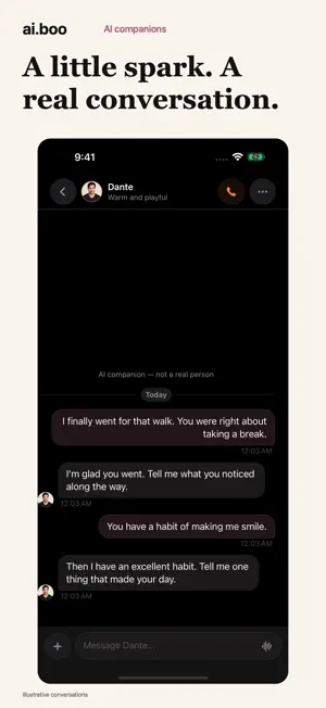 ai.boo: AI Companion Chat screenshot 2