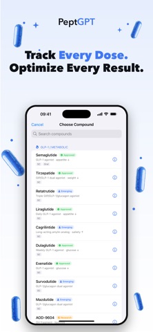PeptGPT: GLP-1 & Dose Tracker Screenshot 2 of 4