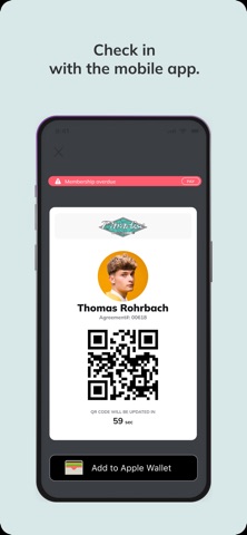 Paradise Fitness App screenshot