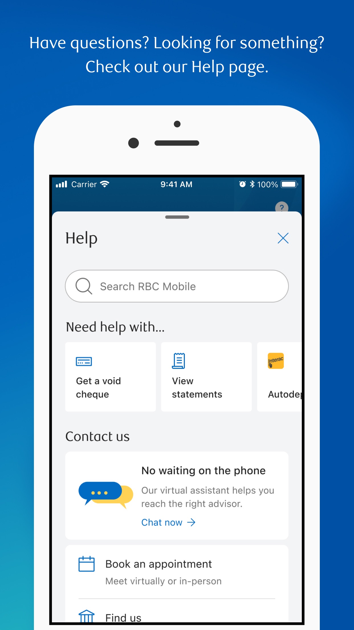 Screenshot 5 of RBC Mobile