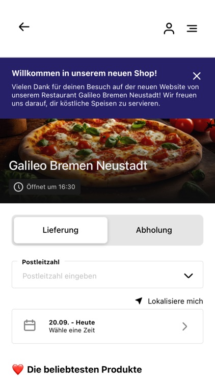 Galileo Pizza, Burger & More