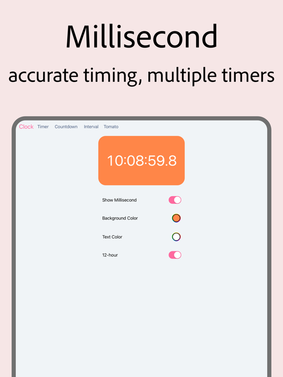 Screenshot #5 pour Top Clock - Floating Clock