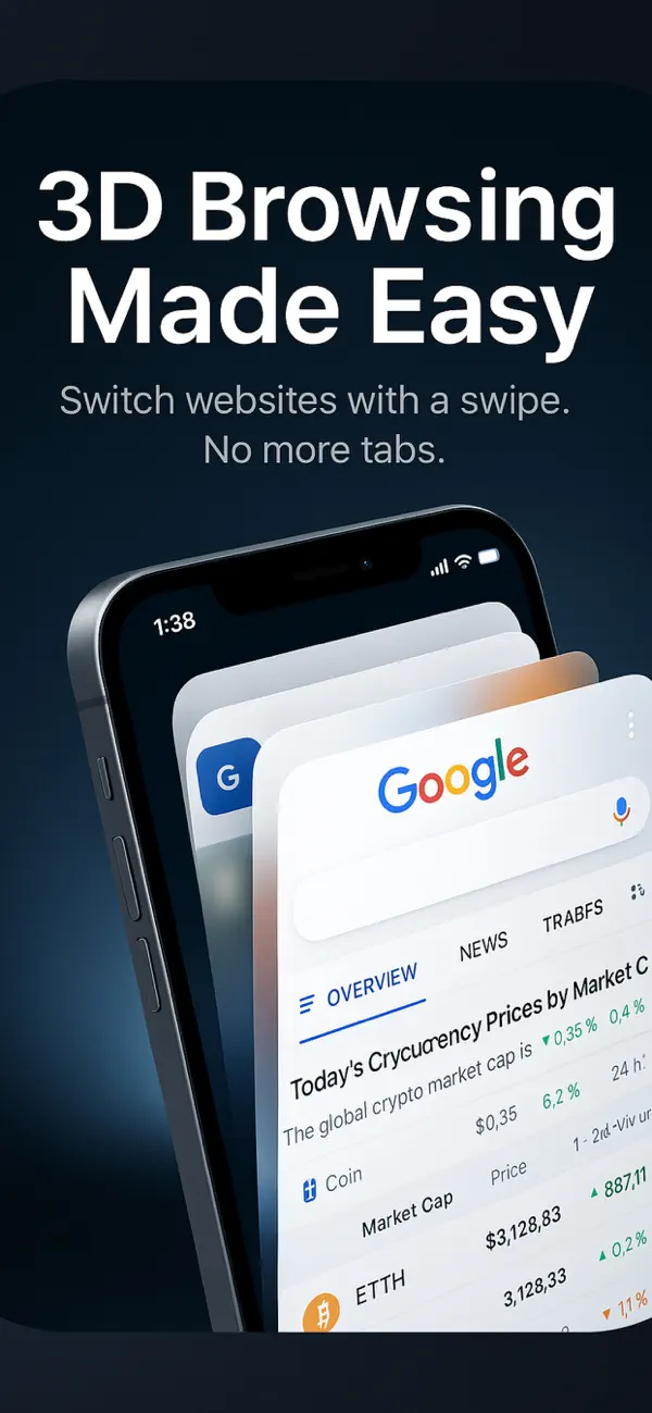 #1. Offline Browser: Split Screen (iOS) Bởi: Daniel Esteban Gonzalez
