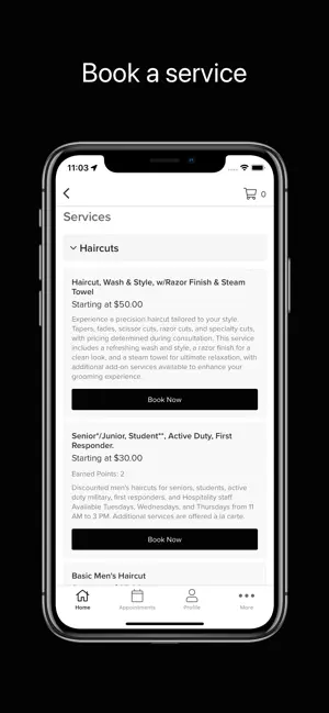 Mark Jos. Barbers screenshot 3