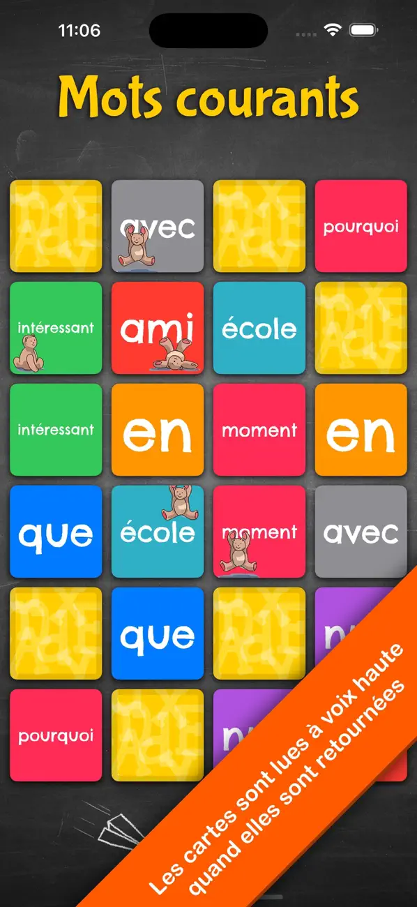 Screenshot #2 pour Mots courants