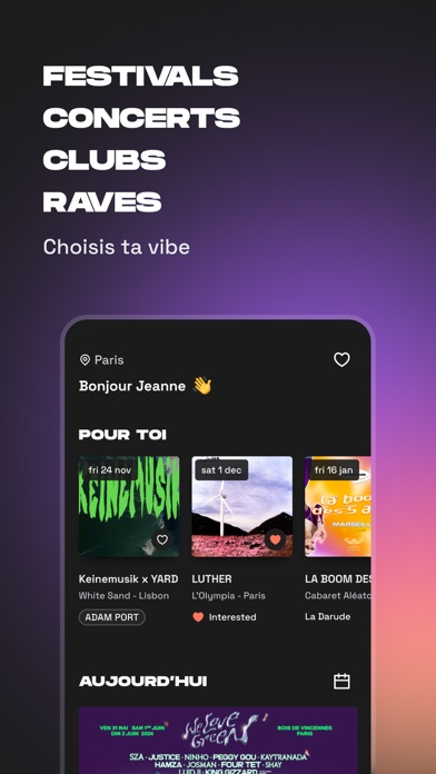 Screenshot #1 pour Shotgun - Musique Live