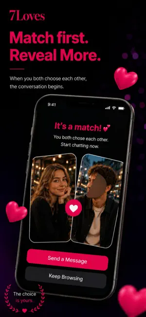 7 Loves: Blind Date Dating App screenshot 2