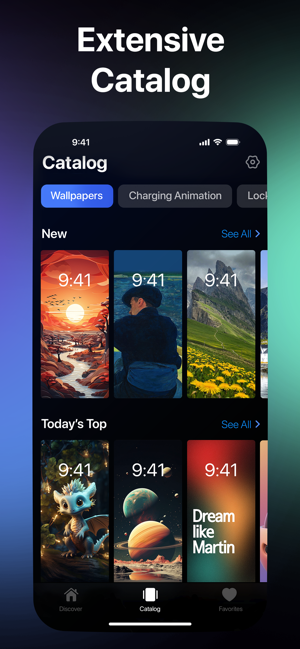 ‎MyScreen - Live Wallpapers Screenshot