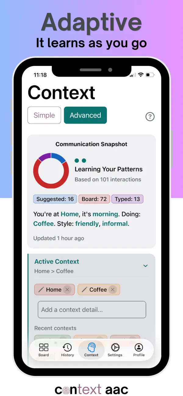 Screenshot #3 pour Context AAC