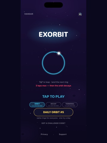 ExOrbit iPad screenshot