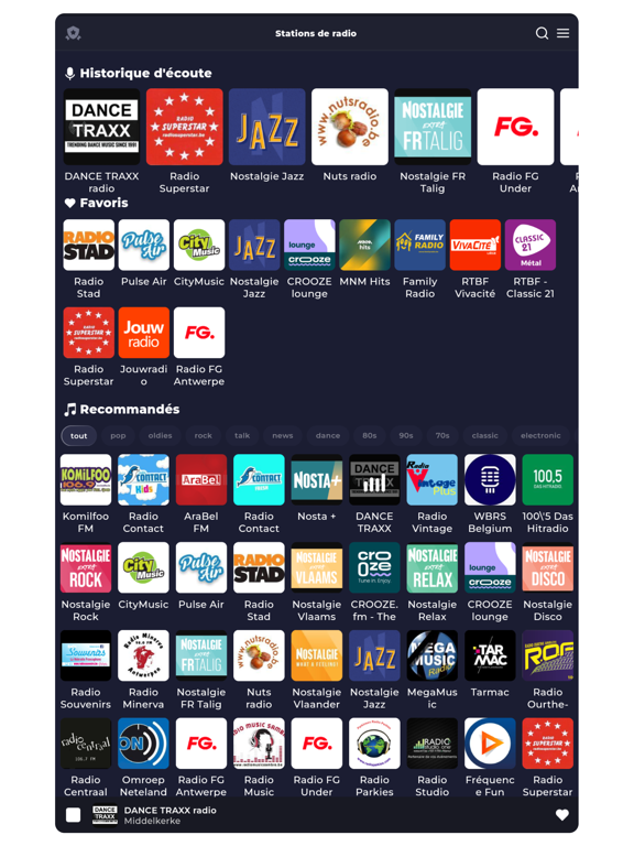 Screenshot #4 pour Radio Belgique – En ligne