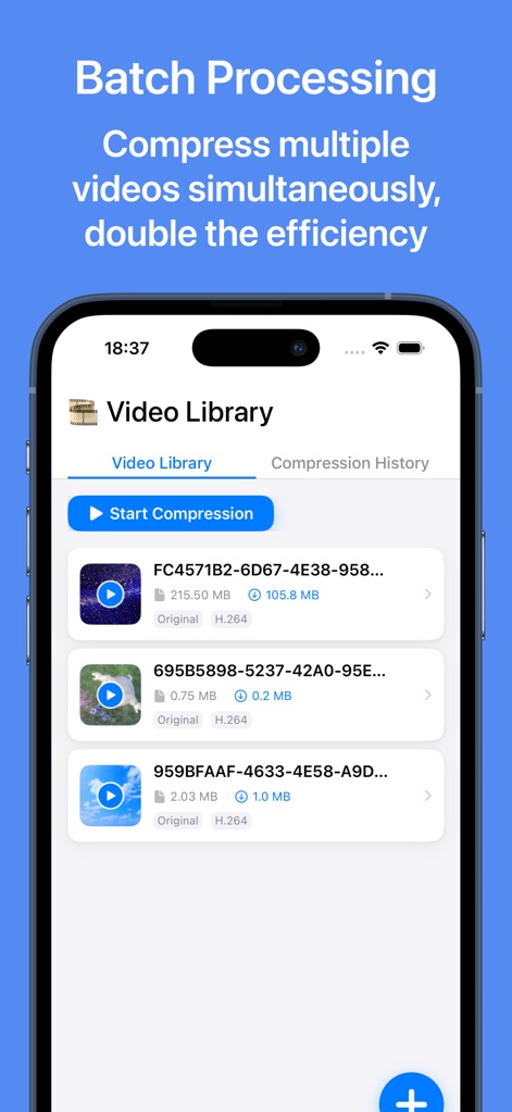 Video Compress - Supports HEVC - Photo & Video App | MWM