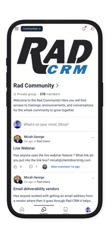 Rad Community Screenshot 1 of 6