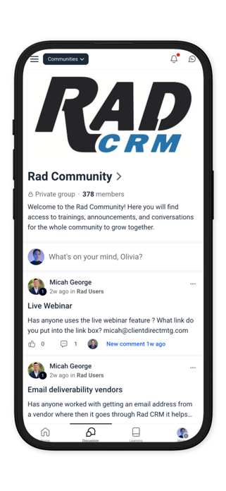 Rad Community Screenshot 1 of 6