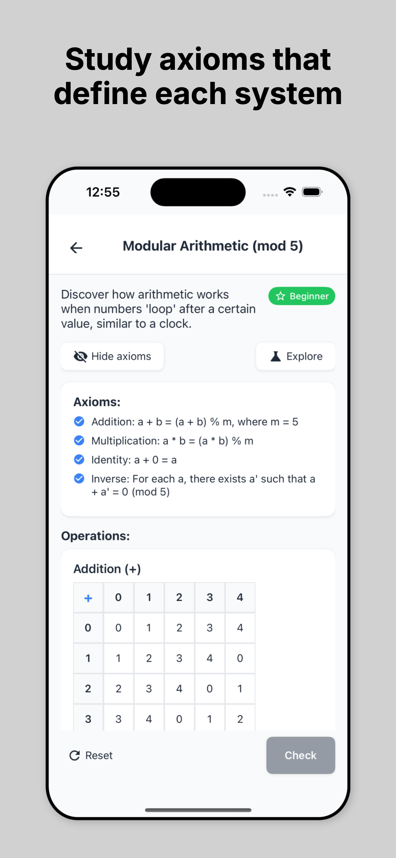 Axioma - Math Puzzle Game