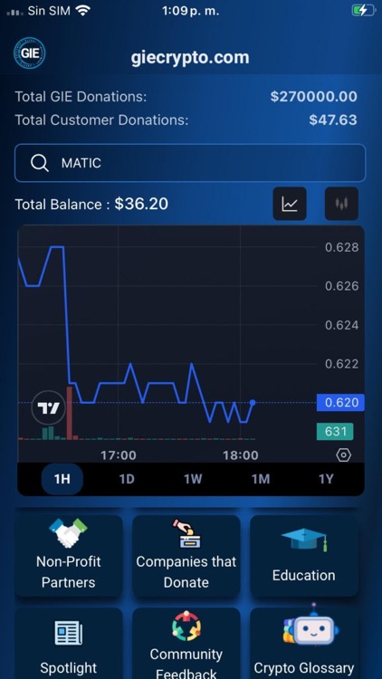 GIE- Digital Wallet & Exchange