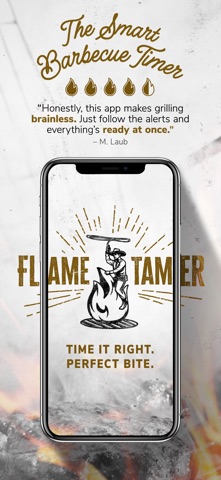 FlameTamer:The Smart Bbq Timer Screenshot 1 of 6