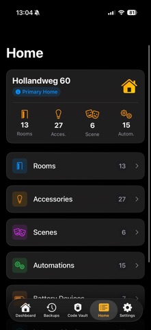 HomeFreeze for Homekit screenshot