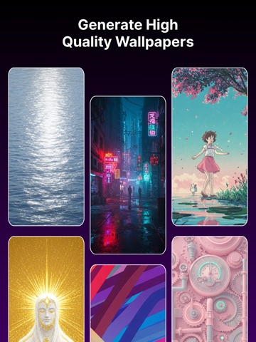 Blum - AI Wallpapers iPad screenshot