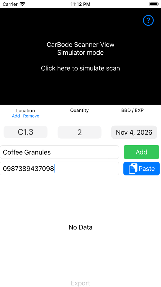 #5. LogiScan (iOS) Podle: Liam Rogers