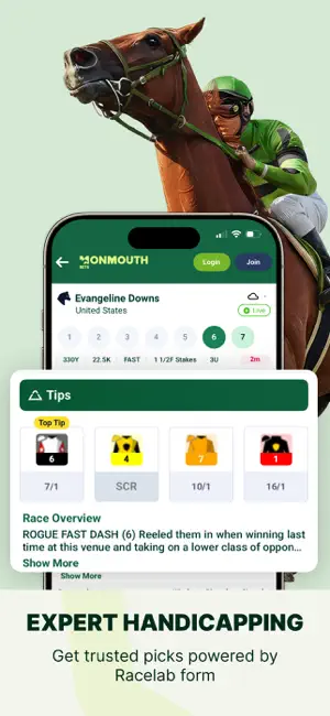 MonmouthBets: Horse Race Bets screenshot 3