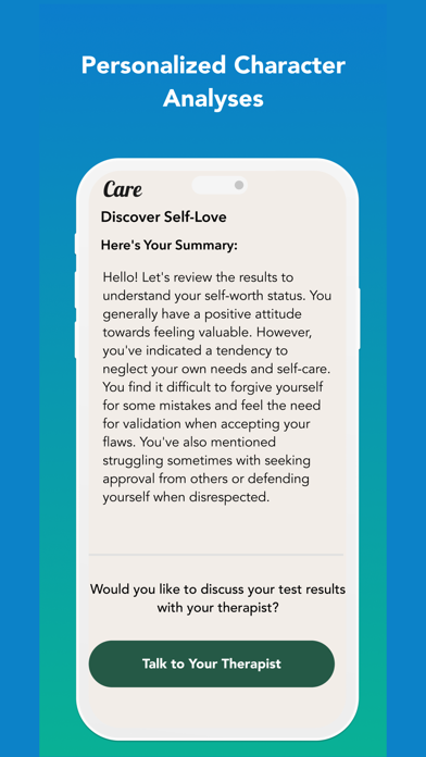 AI Therapist: CBT Therapy App Screenshot