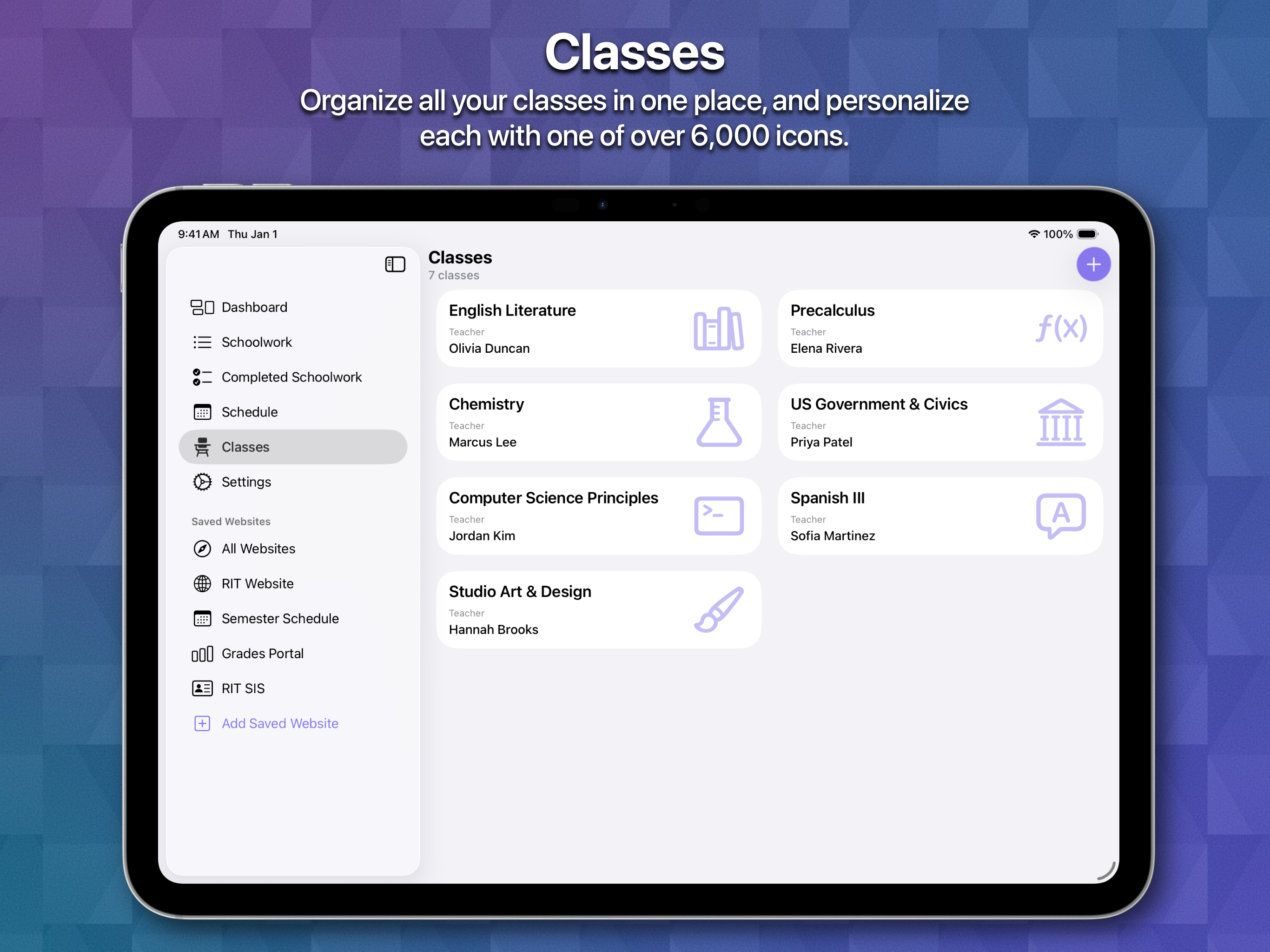 School Assistant – Planner