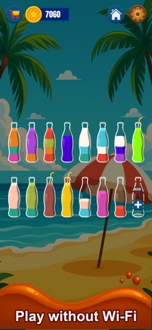 Water Color Sort: Liquid Logic iPhone screenshot