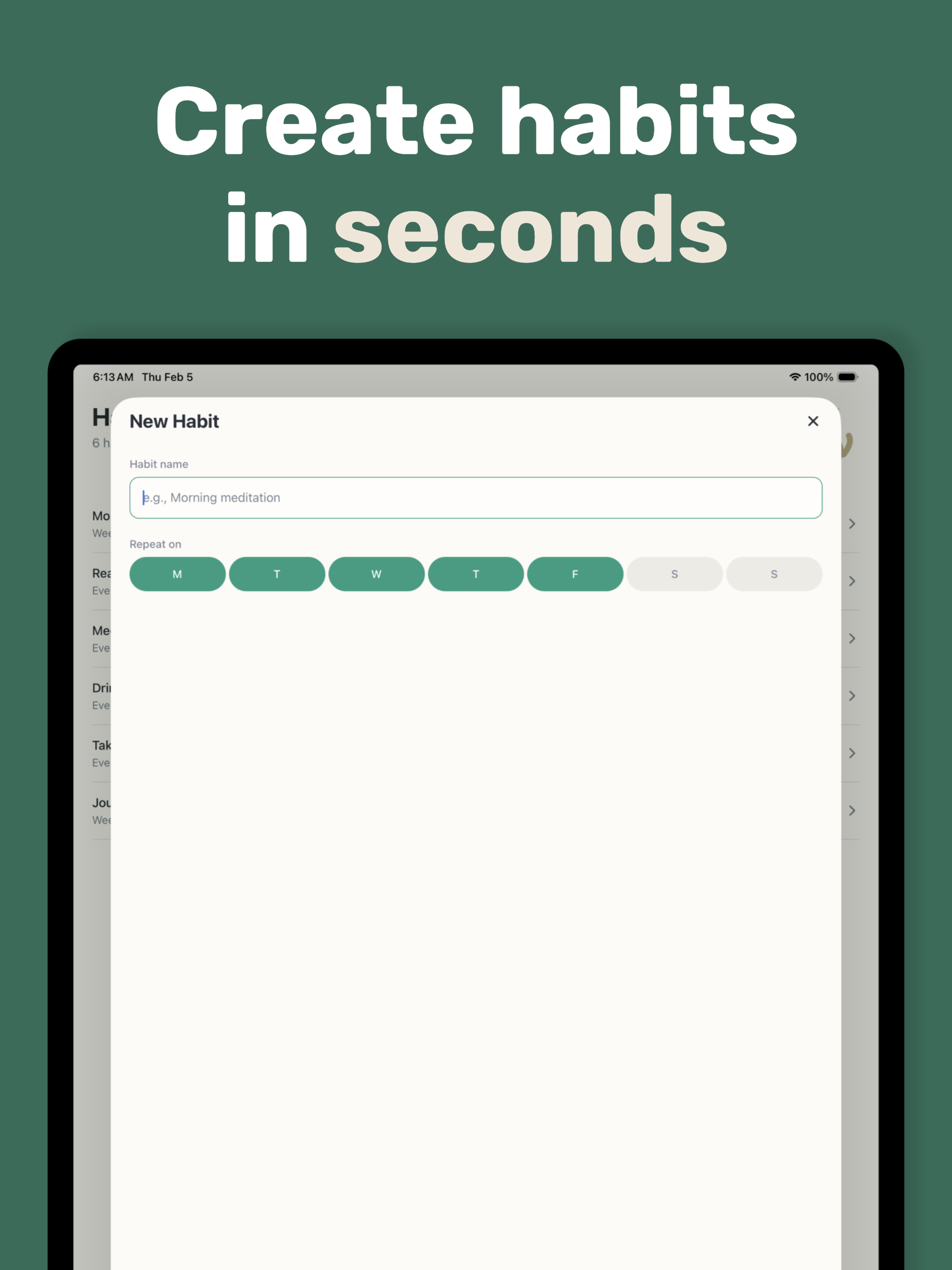 Habcat: Simple Habit Tracker screenshot 8