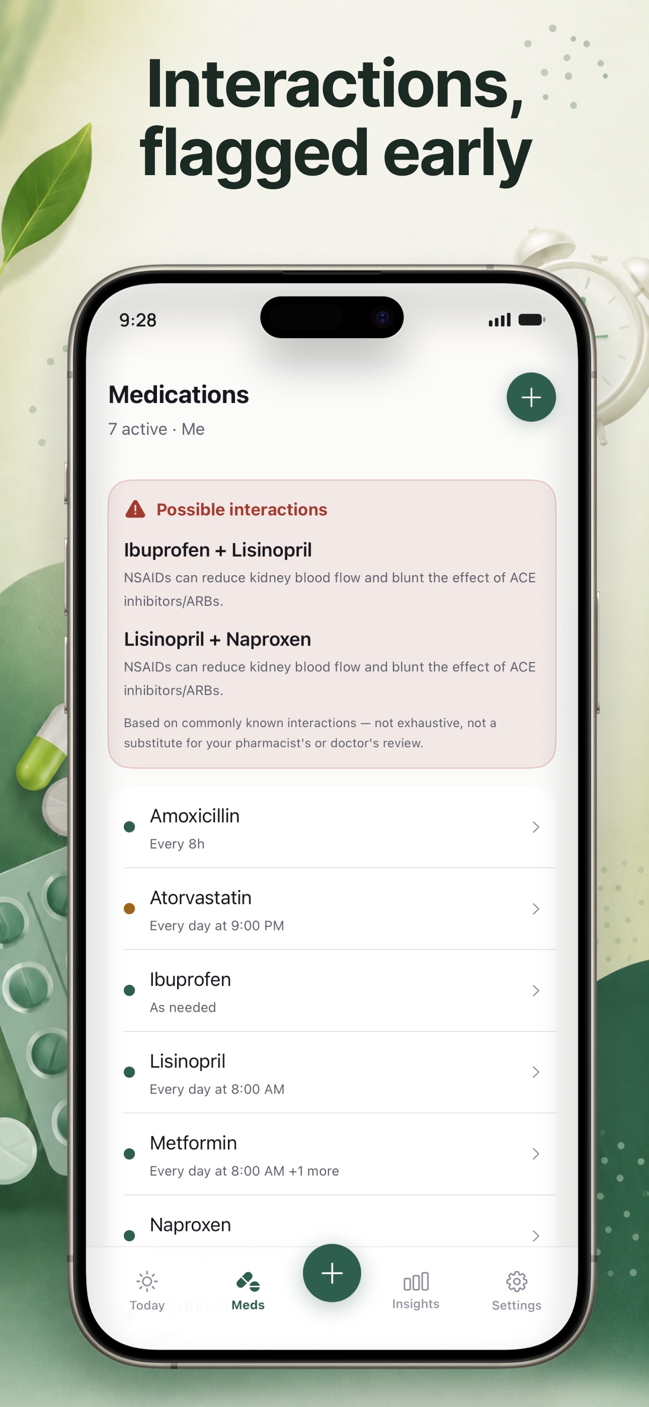 Screenshot 5 of Pillar: Medication Alarm
