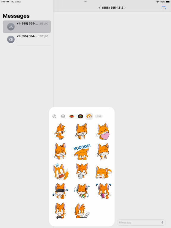 Screenshot #5 pour Ginger Cats Stickers