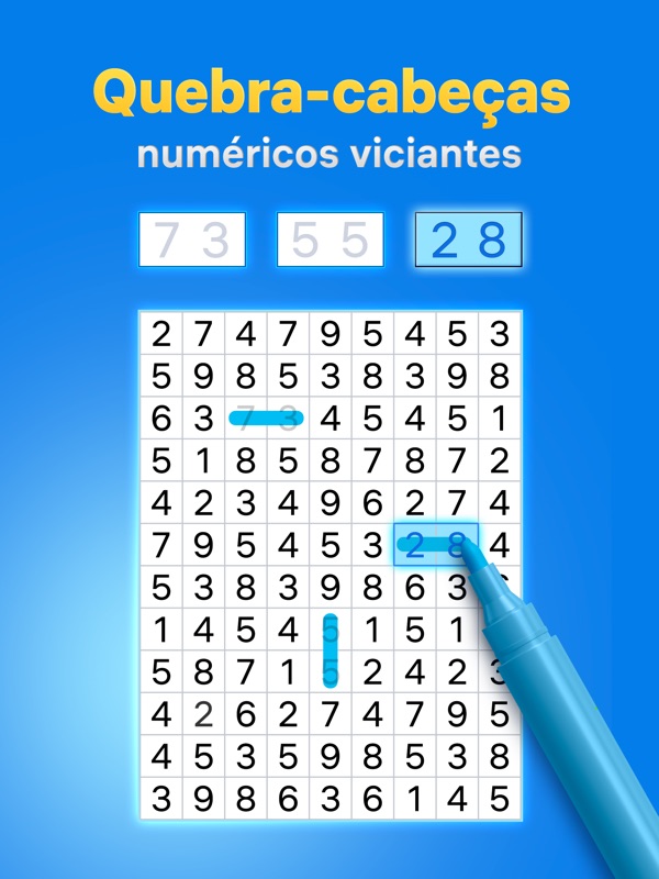 Number Match - Jogo de números screenshot 1