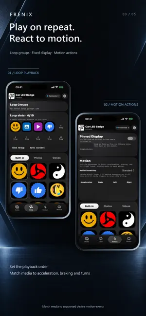 FRENIX – Car LED Badge screenshot 3