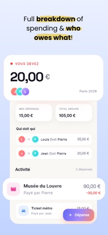 Amigo: Split group expenses Screenshot 3 of 5