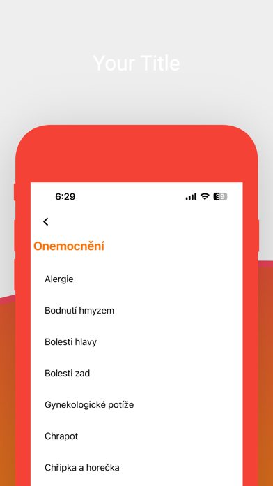 HOMEOPATIE Screenshot