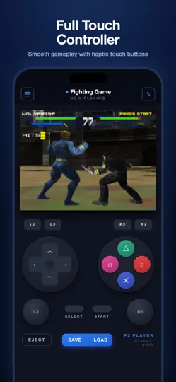 GameX - PS 2 Emulator iPhone Ekran Görüntüsü 2
