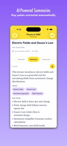 Lectures.AI Screenshot 3 of 6