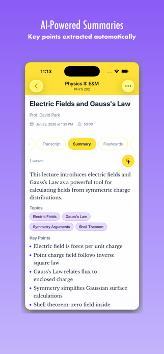 Lectures.AI Screenshot 3 of 6
