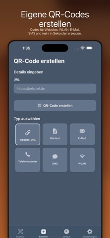 QR-Code-Scanner: QR scannen iPhone screenshot 3