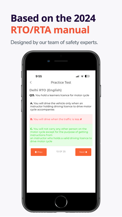 Screenshot #2 pour Learners Test