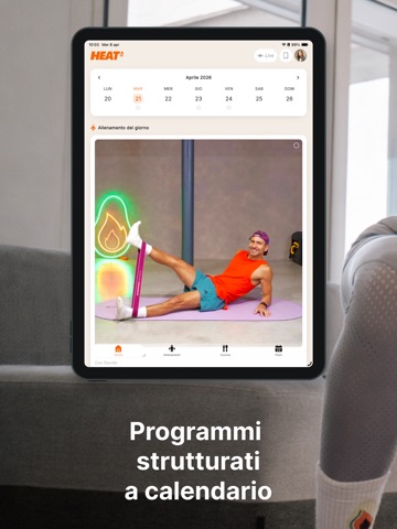 HEAT Fitness by Cotto al Dente iPad screenshot