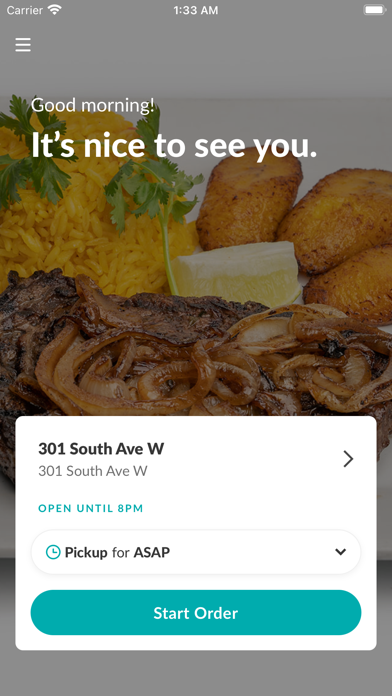 App screenshot