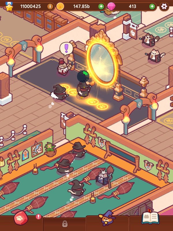 Cat Magic School : Cute Tycoon screenshot 11
