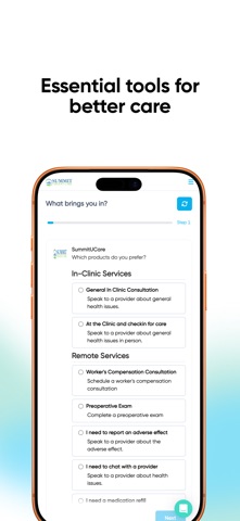 SummitUCare Carespace screenshot